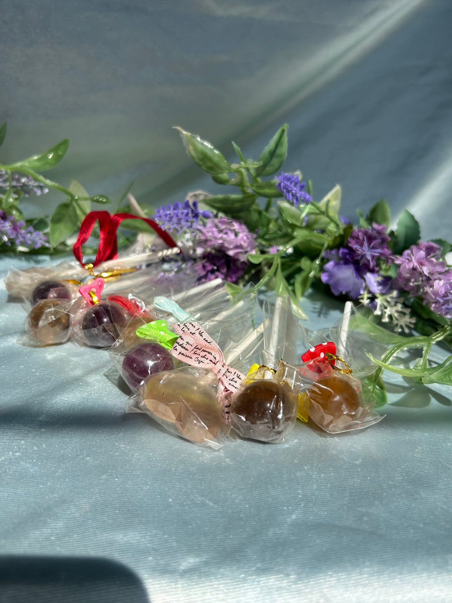 CANDY FLUORITE LOLLIPOPS