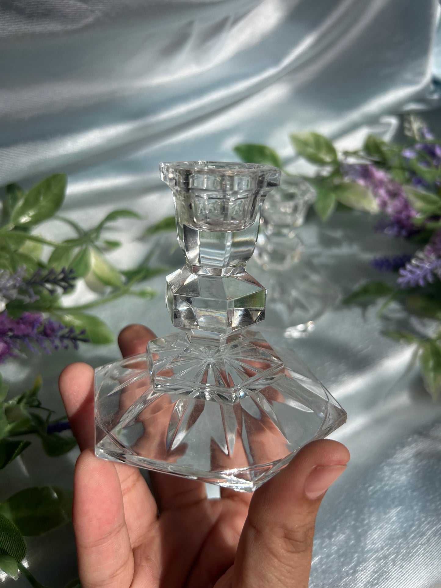 SMALL GLASS SPHERE STANDS