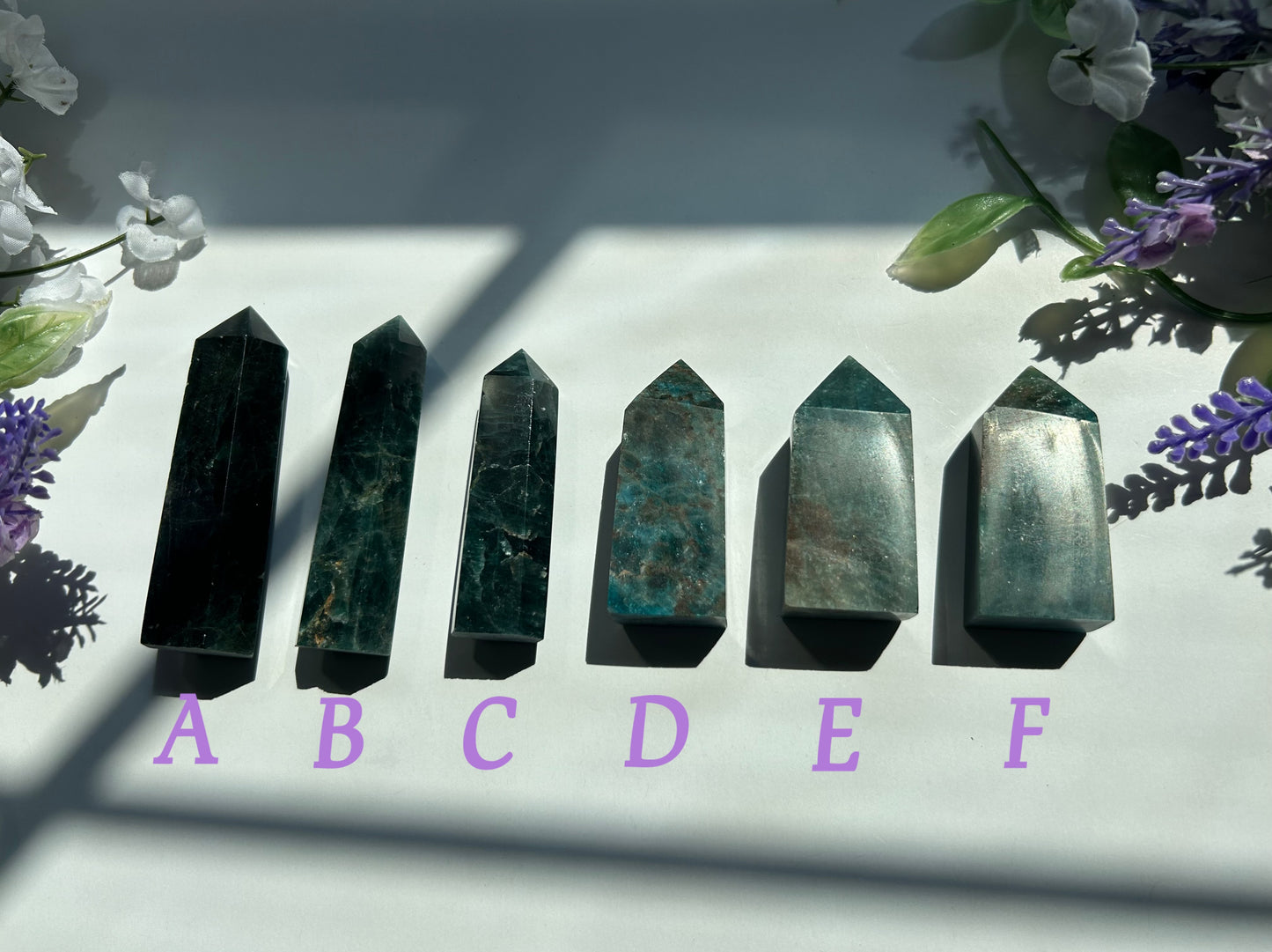 BLUE APATITE TOWERS