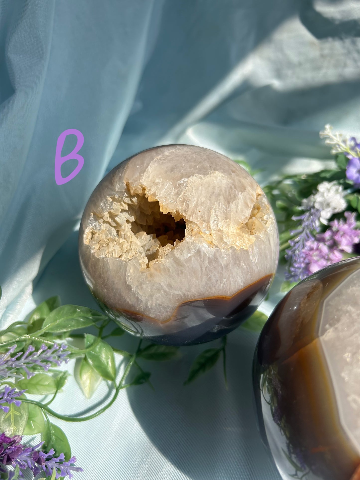 DRUZY AGATE SPHERES