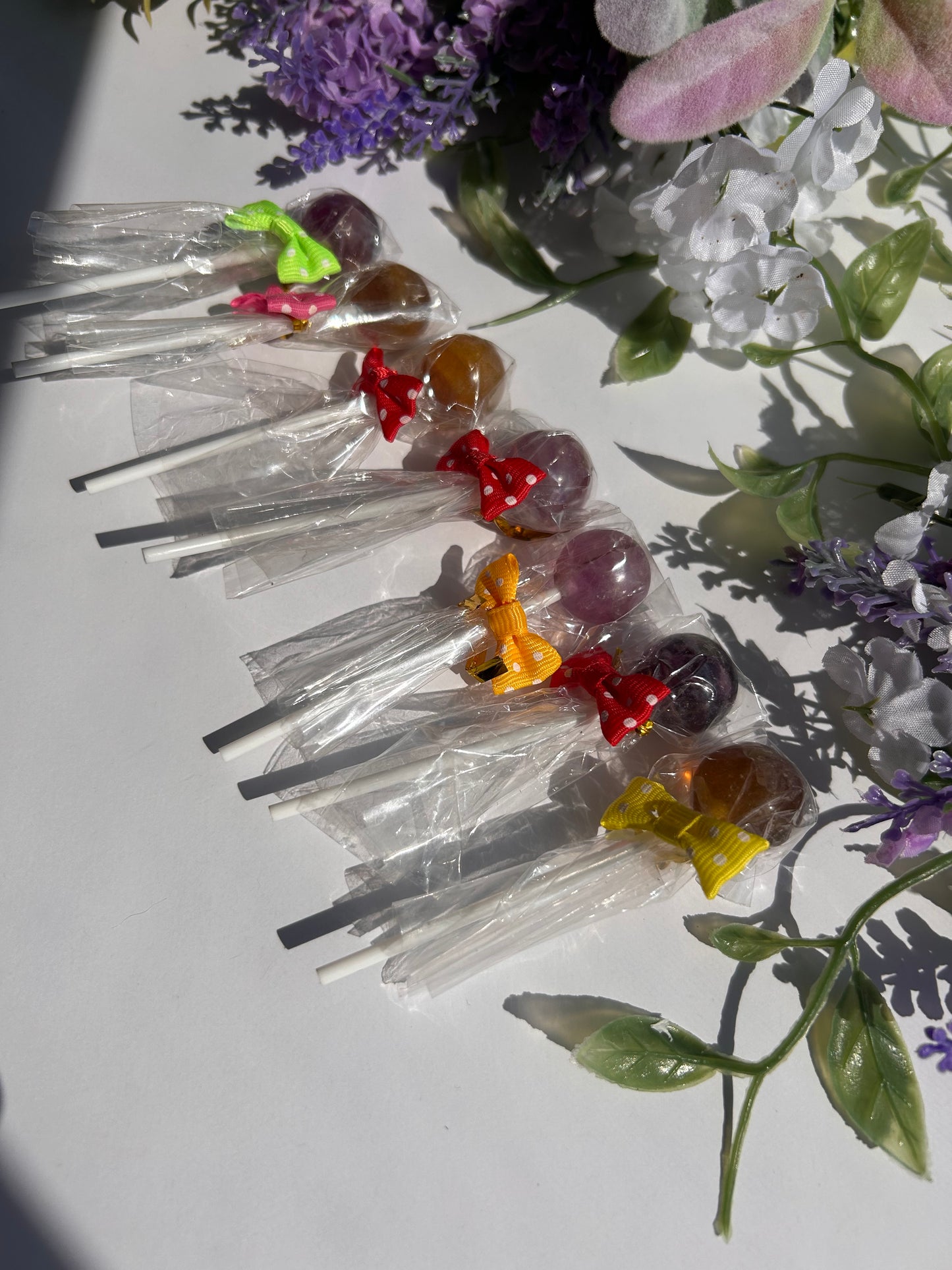CANDY FLUORITE LOLLIPOPS