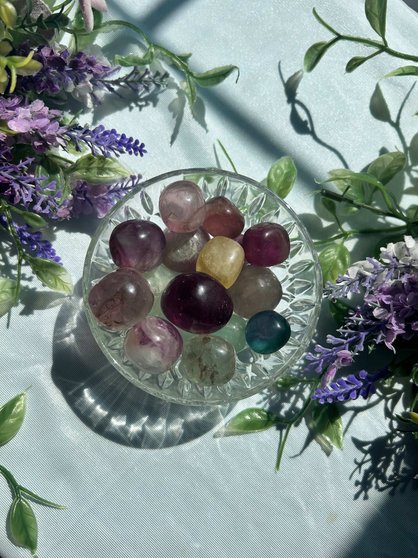 FLUORITE TUMBLES