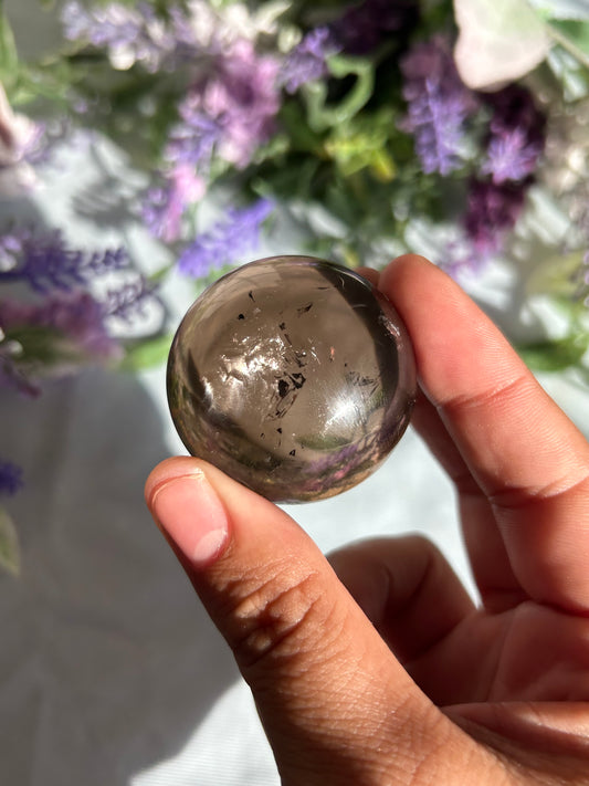 SMOKY QUARTZ SPHERE