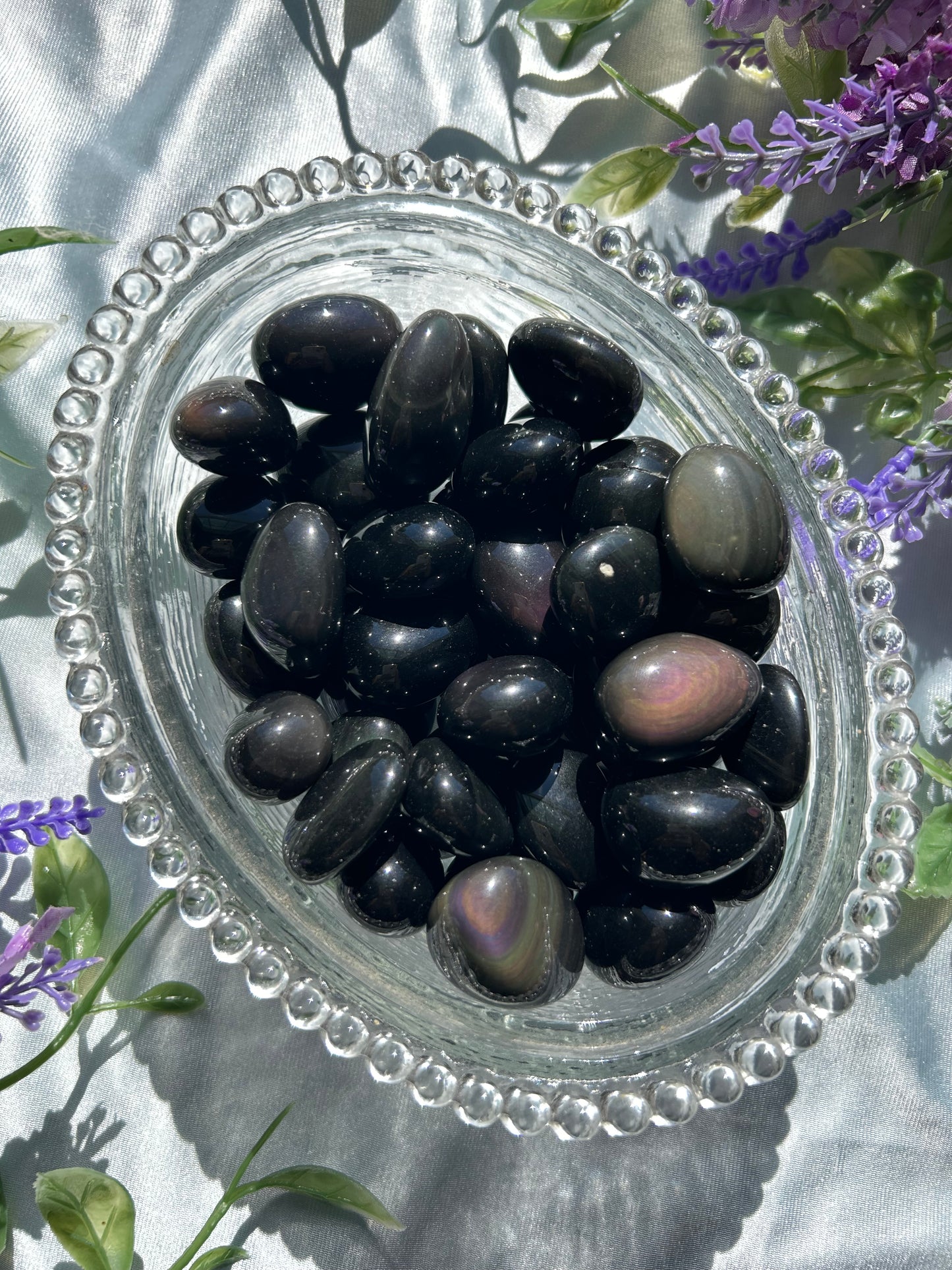RAINBOW OBSIDIAN TUMBLES