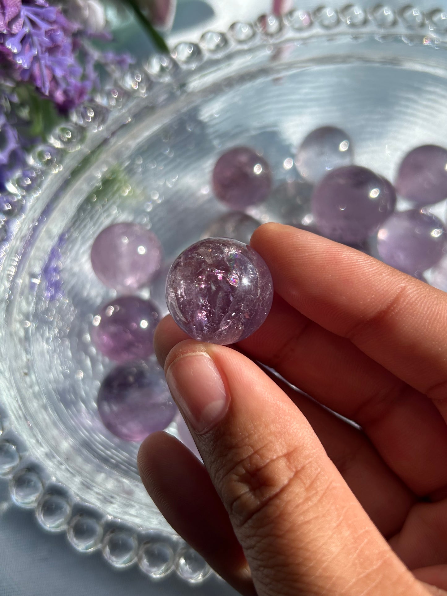 AMETHYST MINI SPHERES