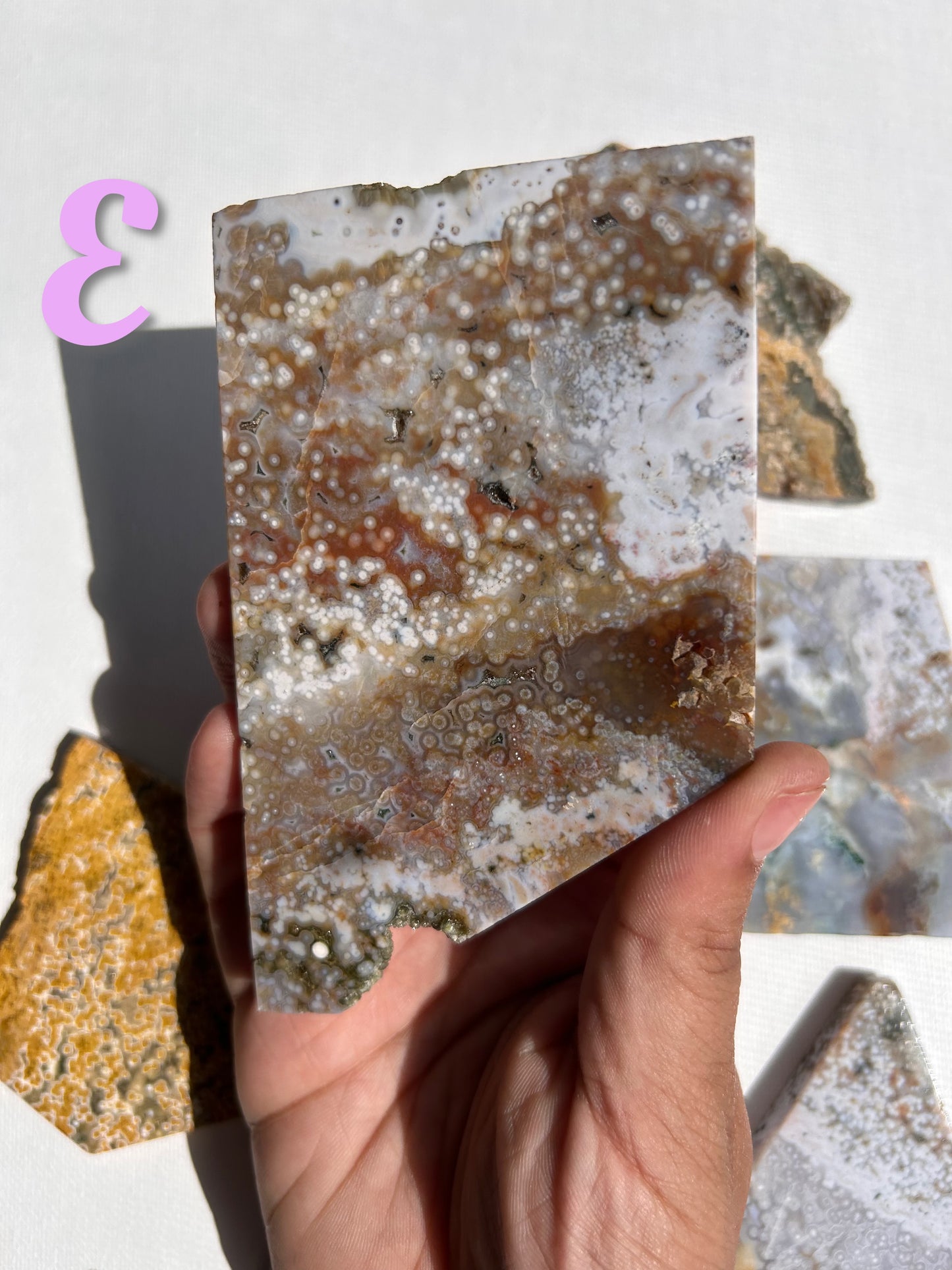ORBICULAR OCEAN JASPER SLABS