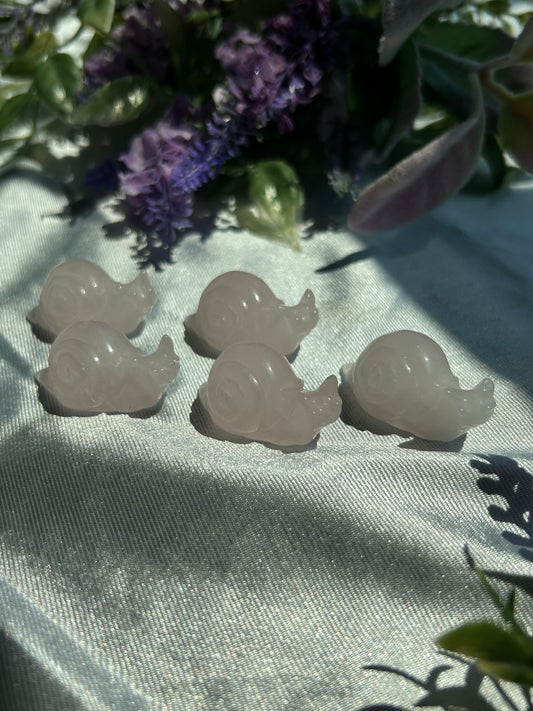 ROSE QUARTZ SNAILS