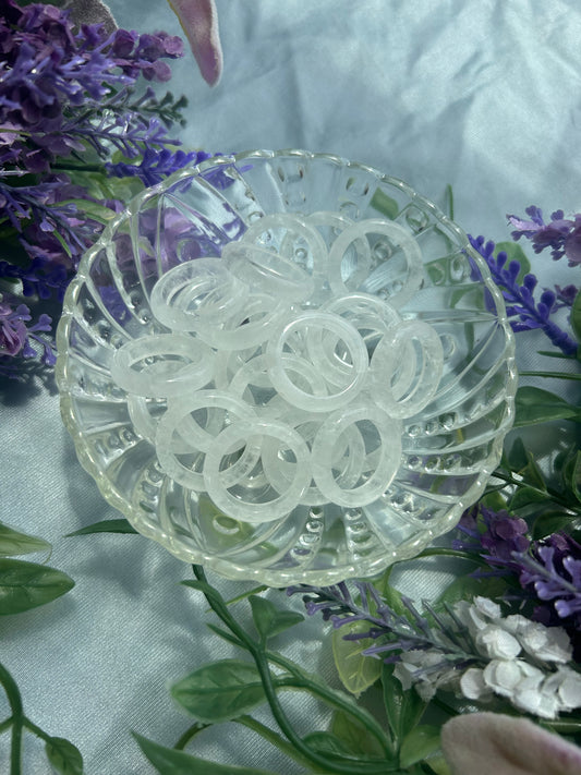 BANGLED ASSORTED RINGS + SPHERE HOLDERS