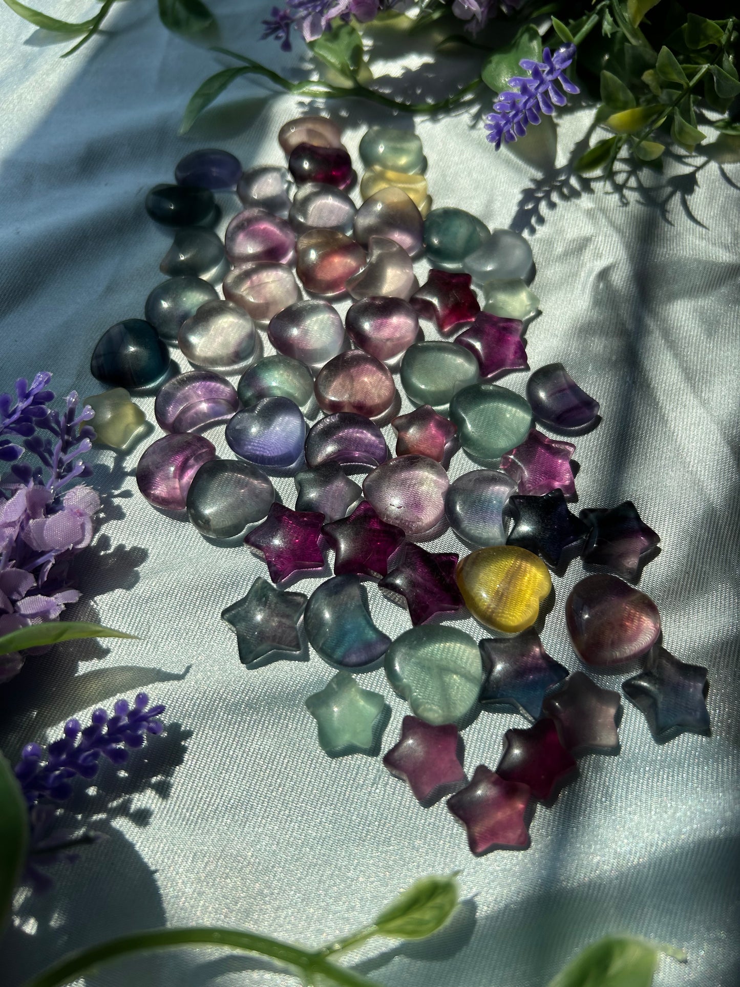 FLUORITE MINI CARVINGS