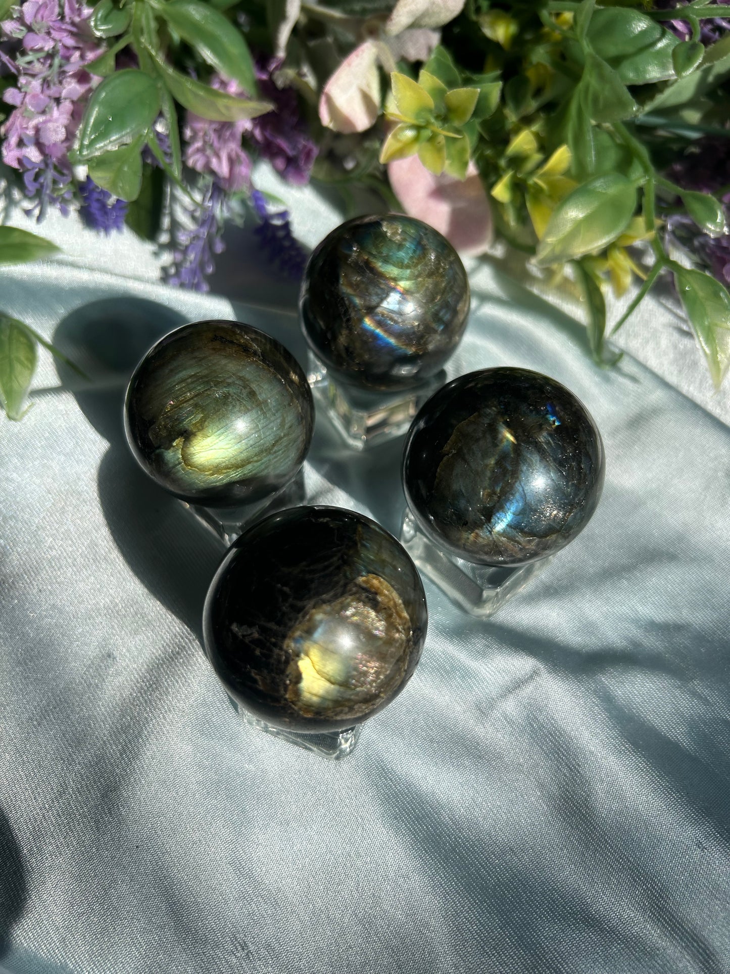 LABRADORITE SPHERES