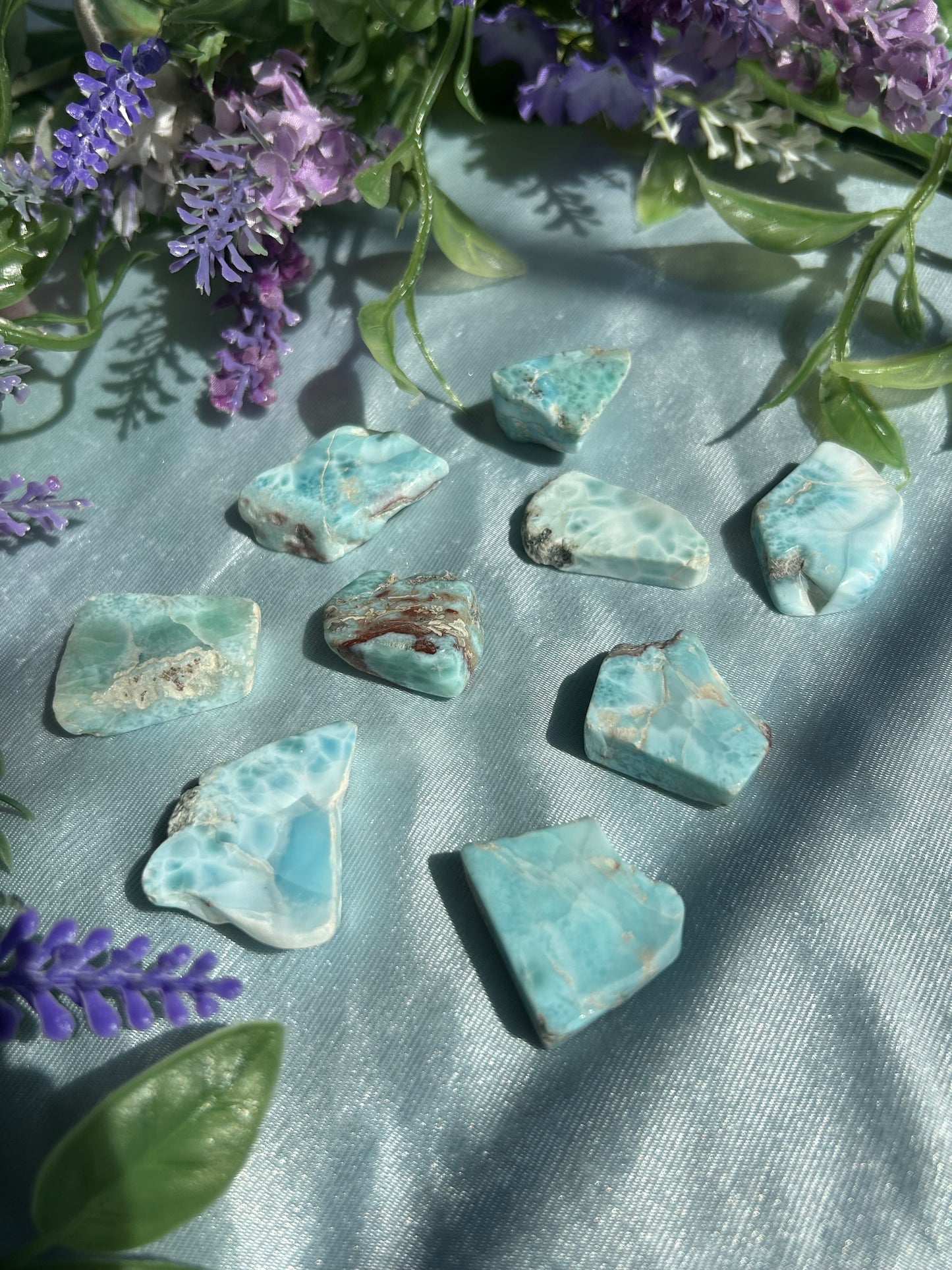 AA GRADE LARIMAR SLABS (Dominican Republic)