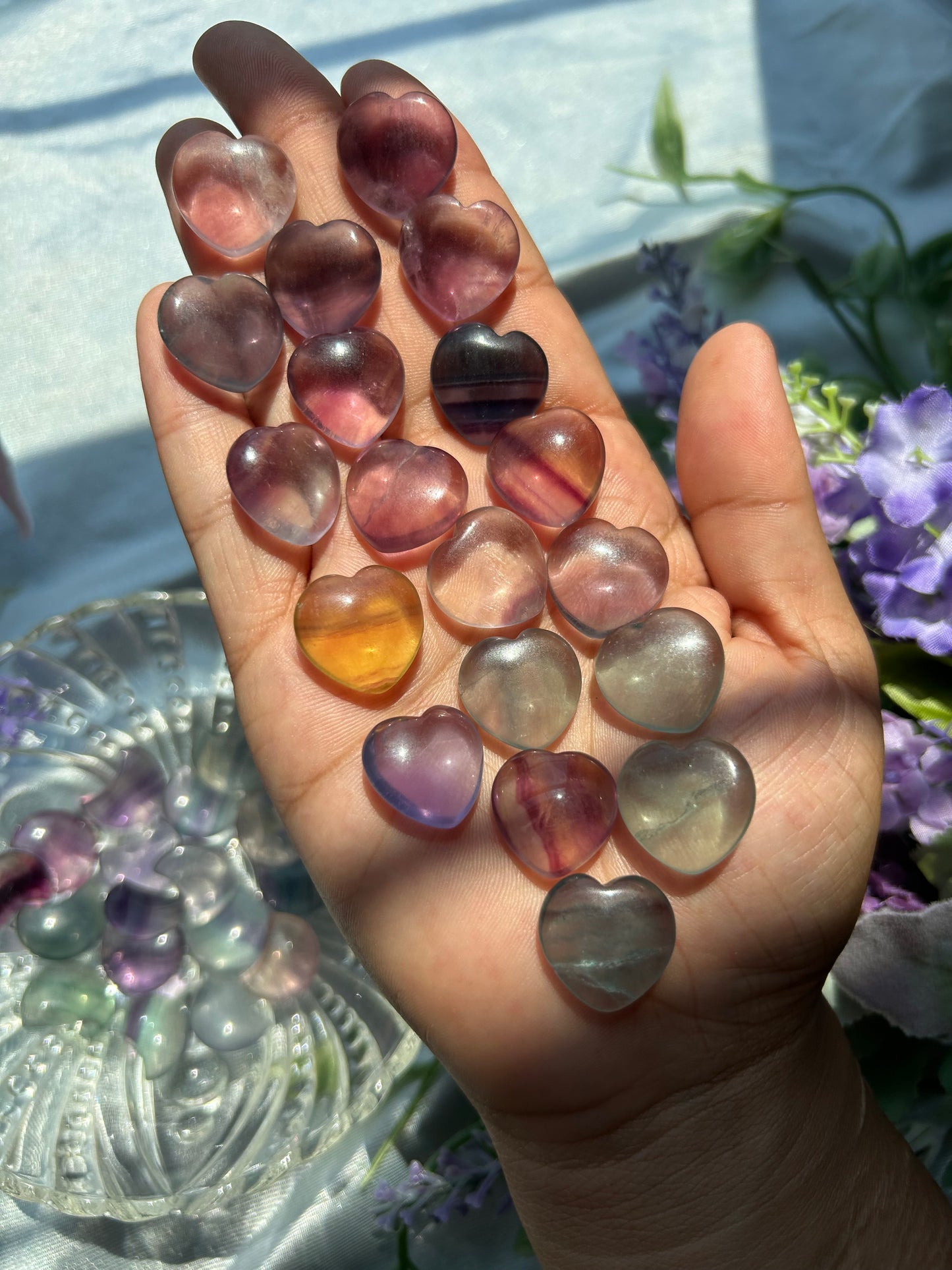 FLUORITE MINI CARVINGS