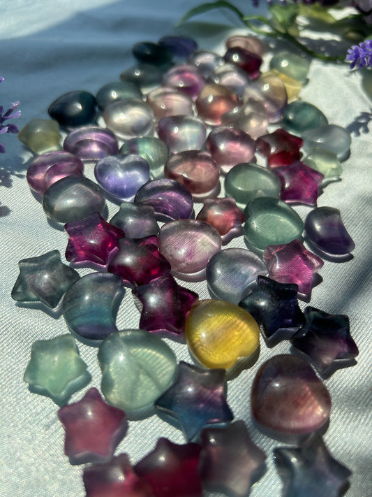 FLUORITE MINI CARVINGS