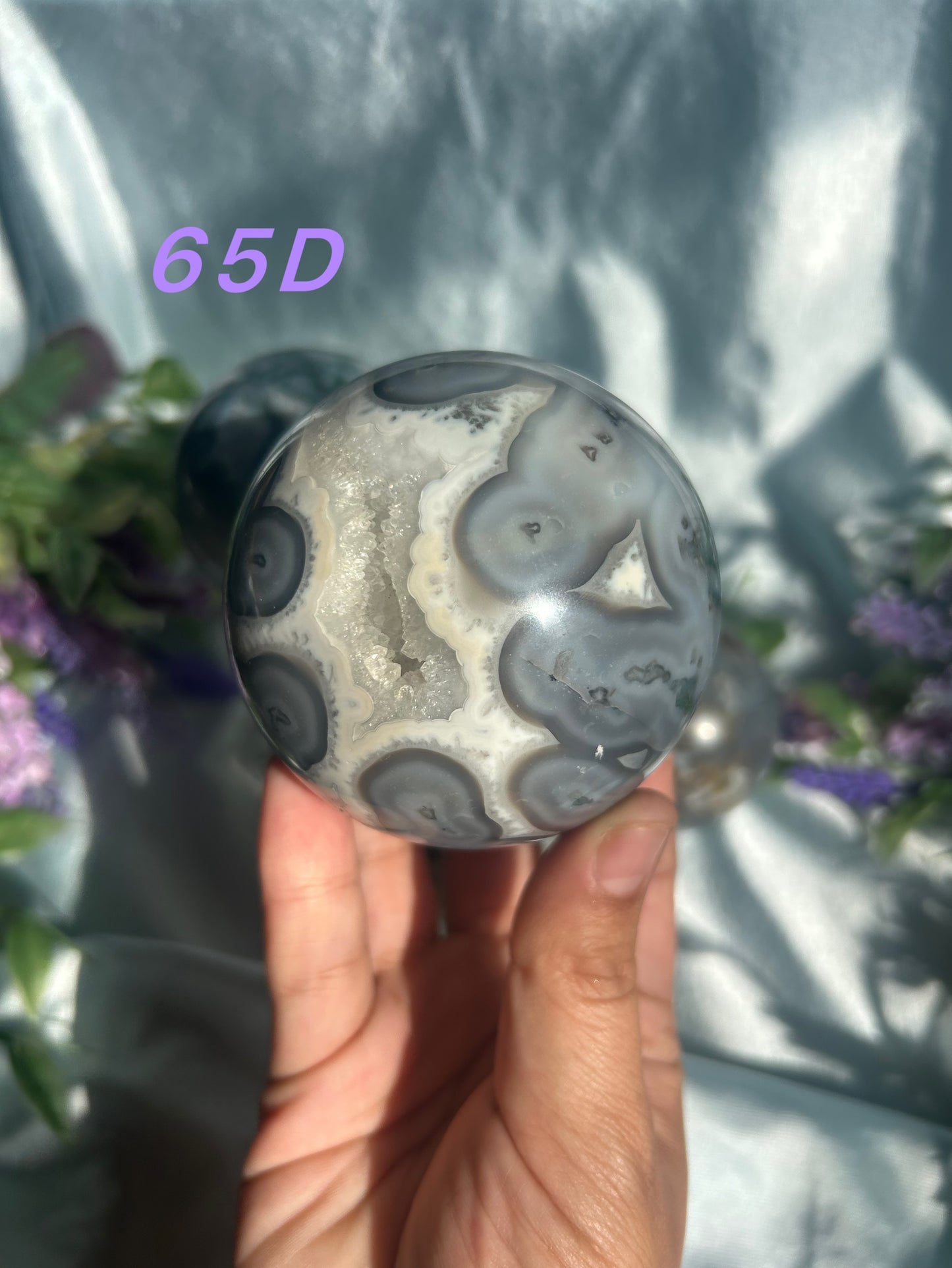 MOSS AGATE SPHERES