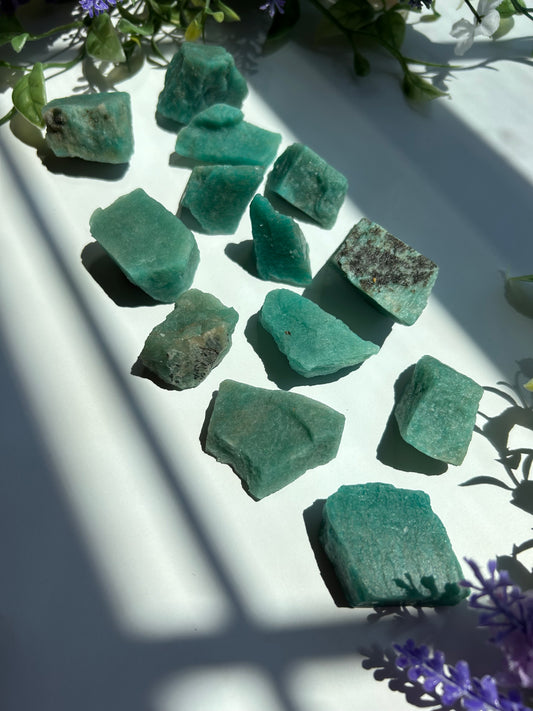 RAW AMAZONITE