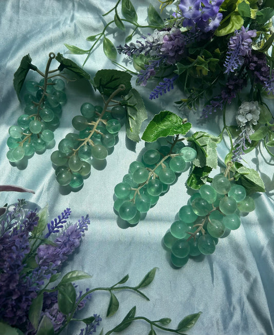 GREEN FLUORITE GRAPES