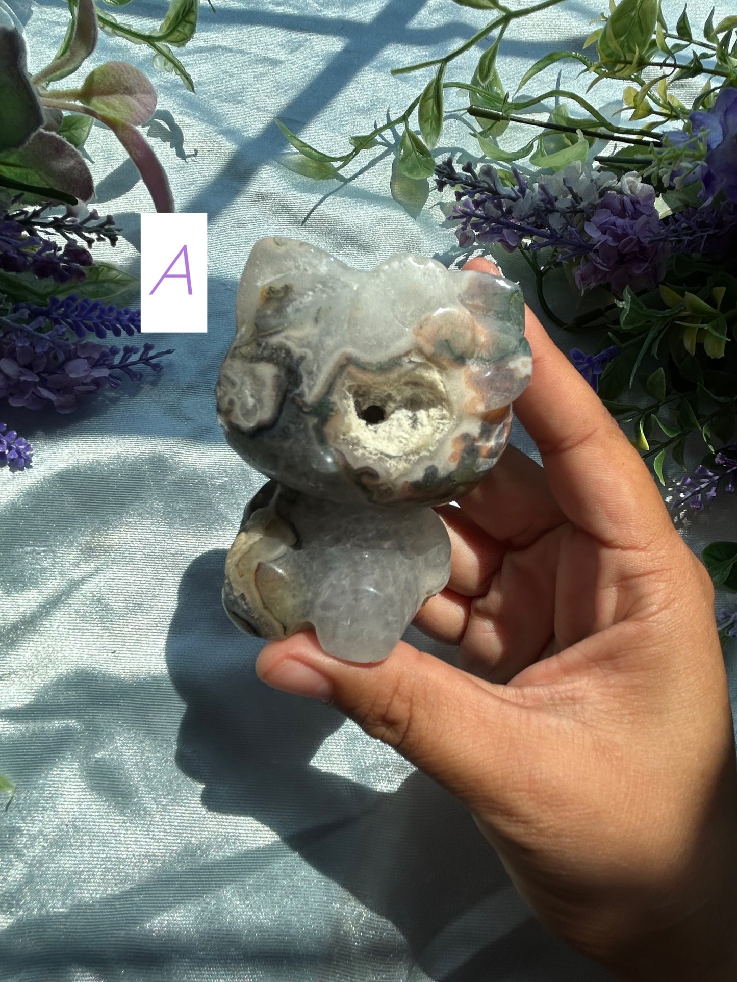MOSS AGATE HELLO KITTY’S