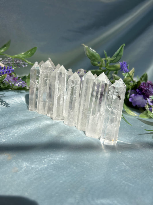 CLEAR QUARTZ TOWERS