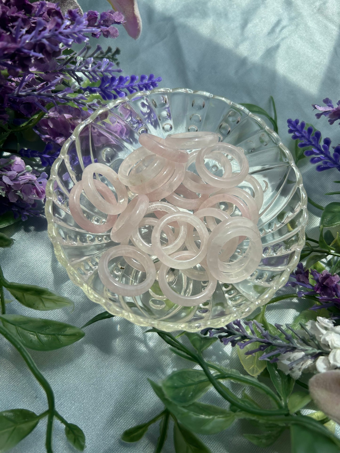 BANGLED ASSORTED RINGS + SPHERE HOLDERS
