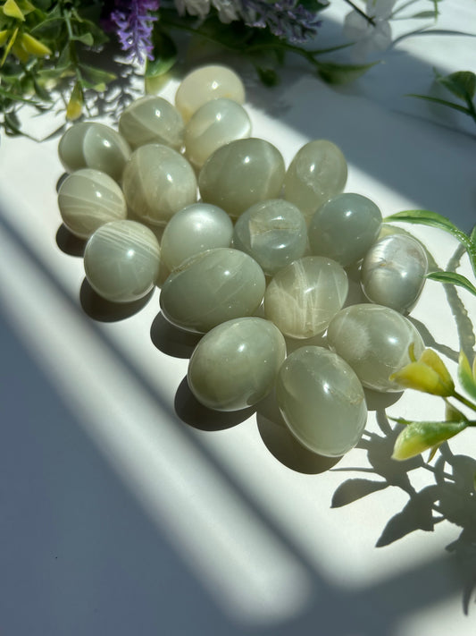 SAGE MOONSTONE TUMBLES