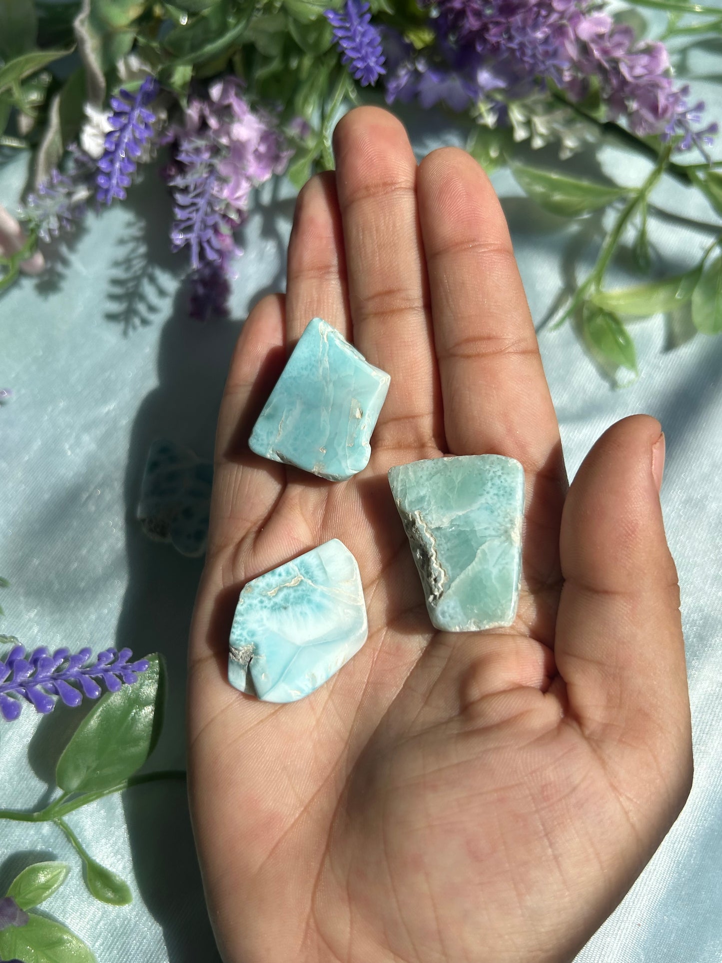 AA GRADE LARIMAR SLABS (Dominican Republic)