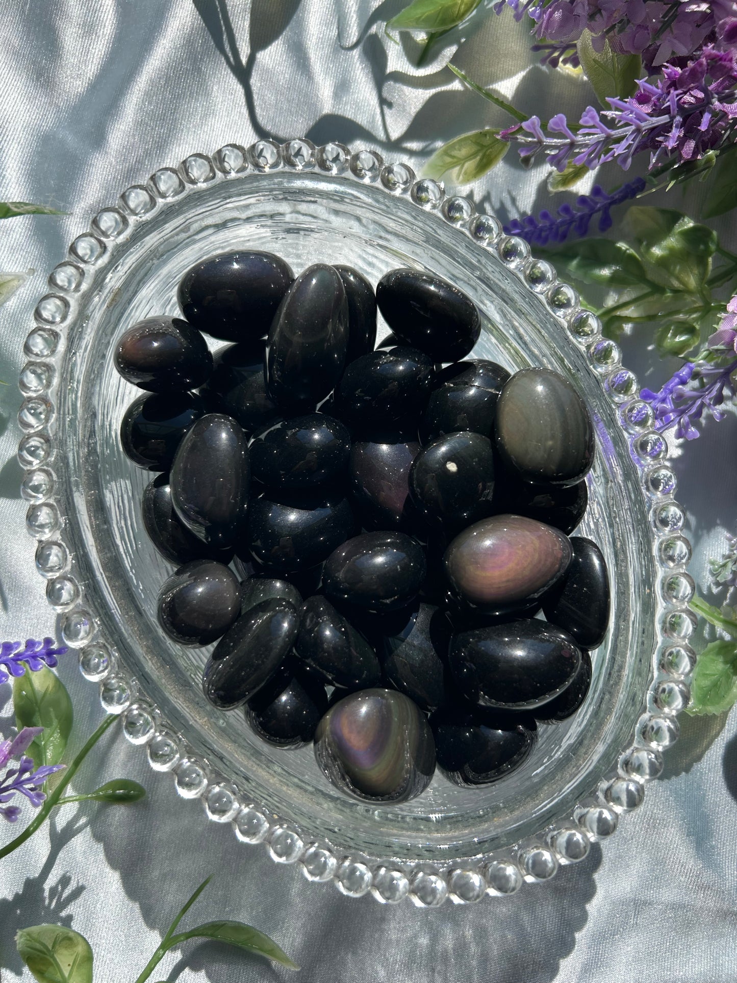 RAINBOW OBSIDIAN TUMBLES