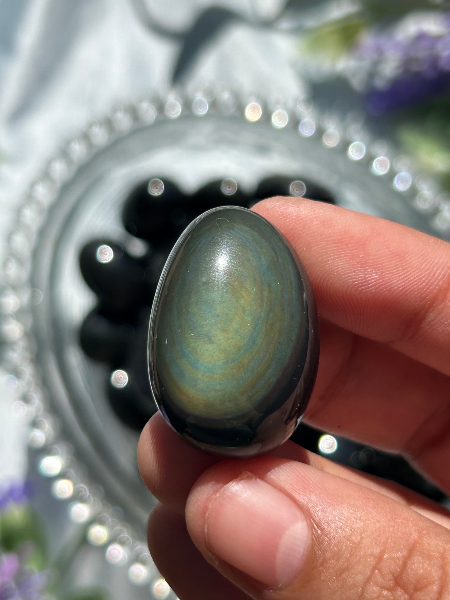 RAINBOW OBSIDIAN TUMBLES